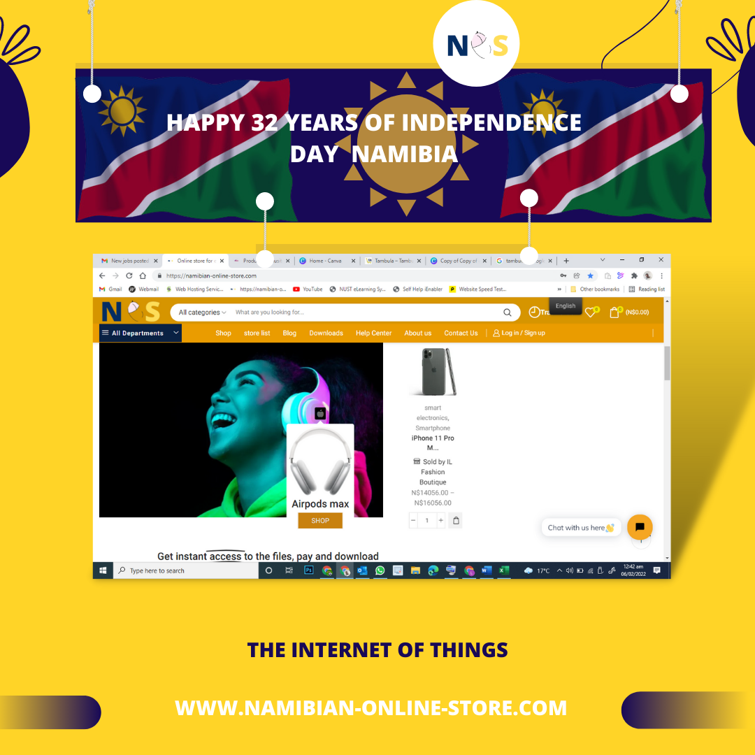 Celebrating 32 year of Namibia independence day