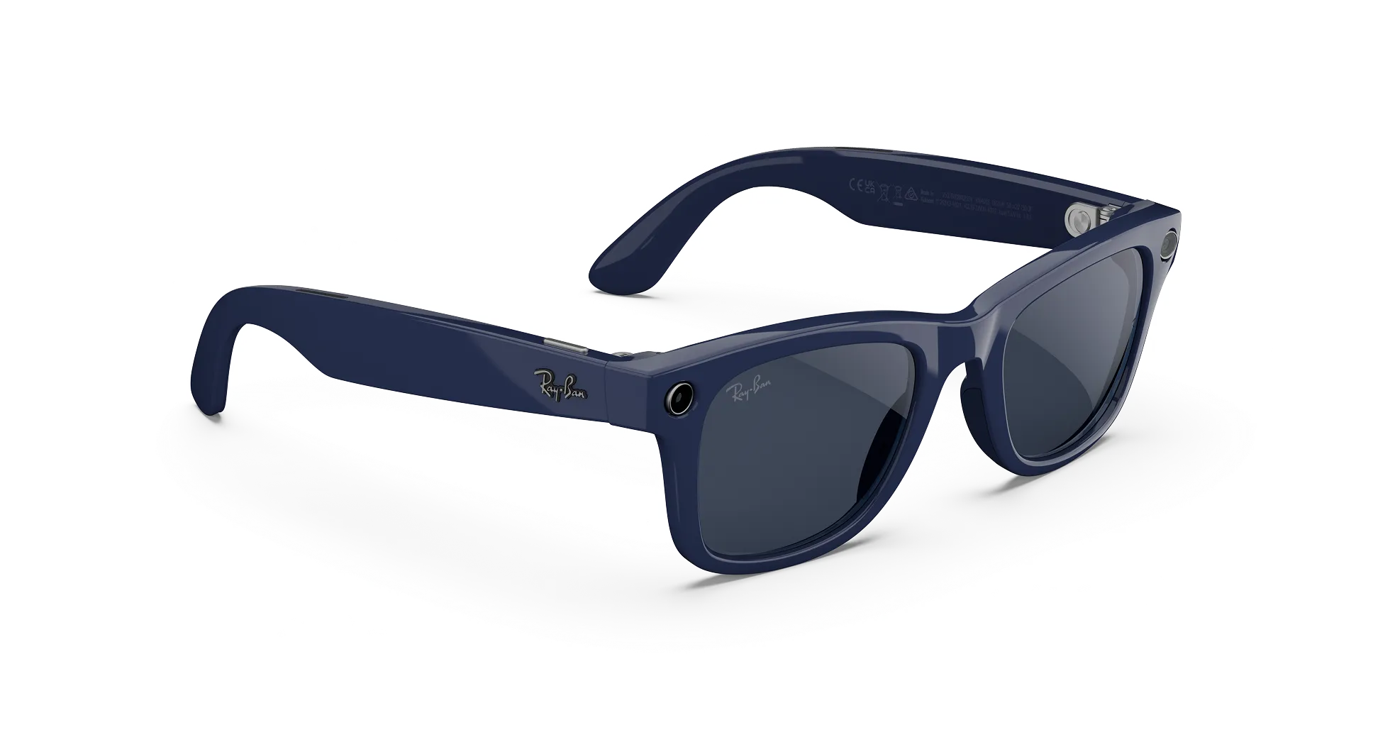 Ray-Ban Meta Wayfarer (Gen 2) Smart Glasses Shiny Cosmic Blue
