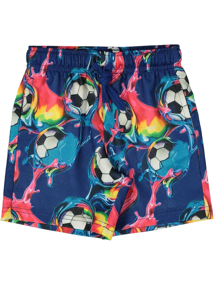 Boys Graphic Blue  Short