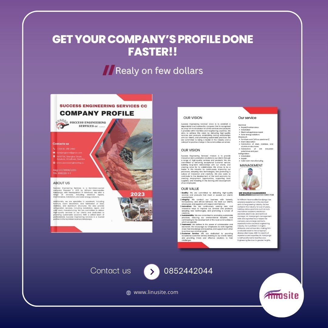 Company's Profile with Linusite